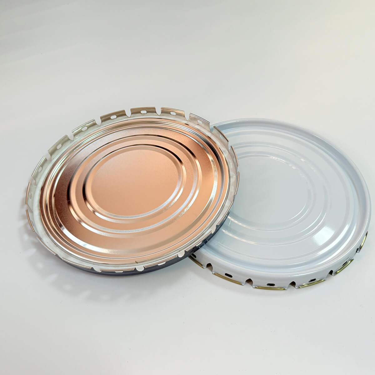 UV Deep Groove Curled Tinplate Conical Chemical Coating Pail Lug Lid