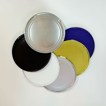 Straight Flap Conical Metal Chemical Coating Pail Lid