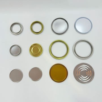 Round Paint Tin Can lid, Ring And Bottom