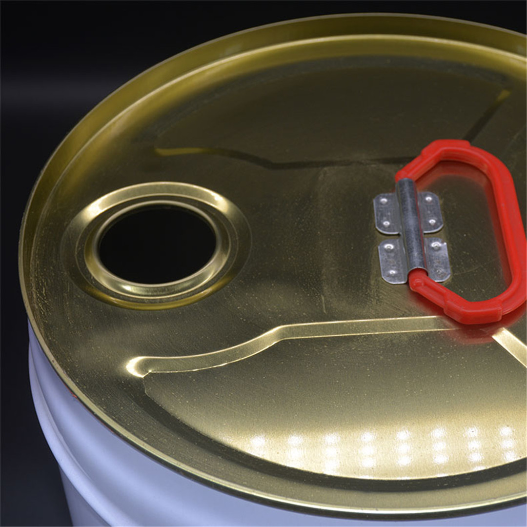 Tinplate Cylindrical Mental Tight Head Pail Lug Lid (9)