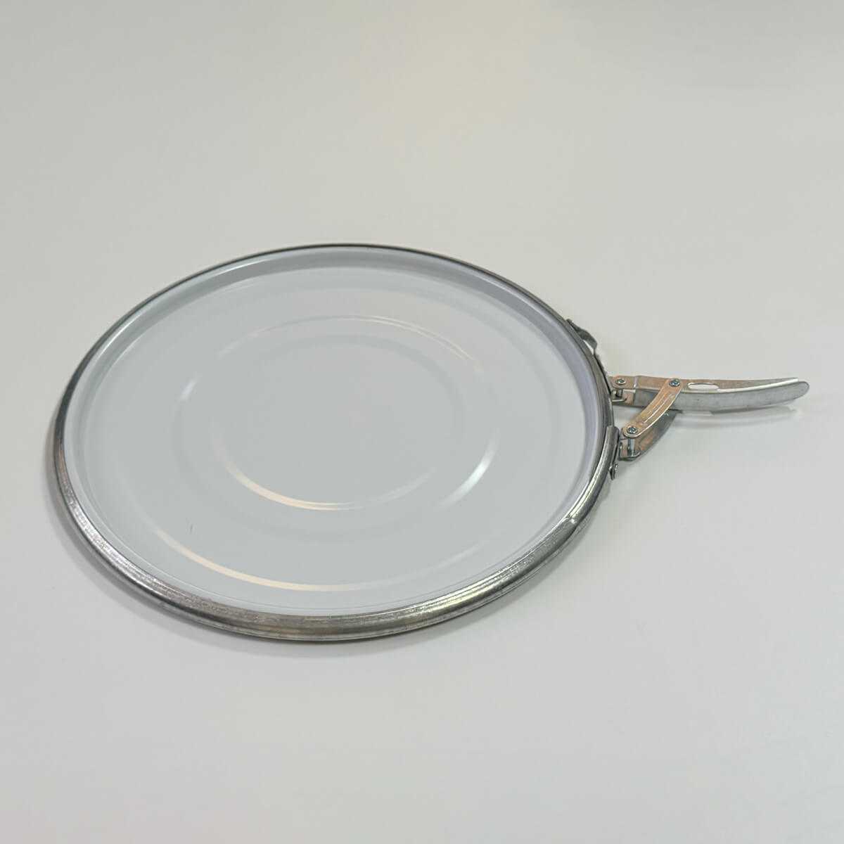 Conical Tinplate Chemical Coating Pail Lug Lid with Latch Ring